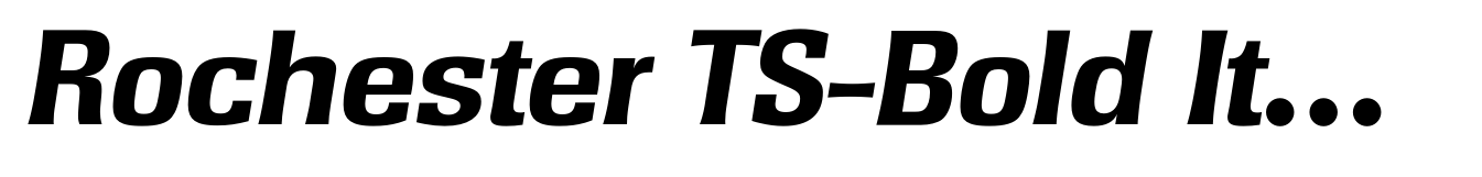 Rochester TS-Bold Italic